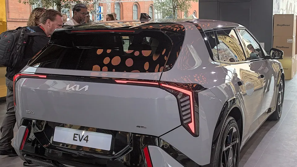 Kia EV4 – ilustrační foto modelu
