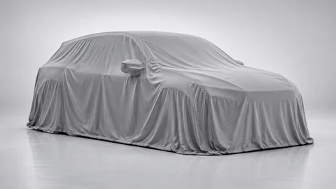 Mini Aceman – ilustrační auto pod plachtou
